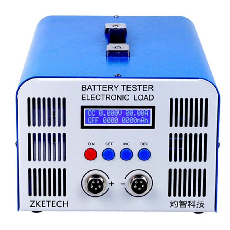 Highcurrent Lithium Battery Capacity Tester EBCA40L 5V Cycle 35A